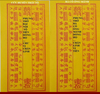 Thủ tục hạ bớt bài vị bát hương trên bàn thờ